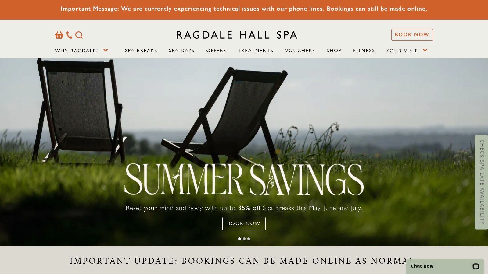Ragdale Hall Spa