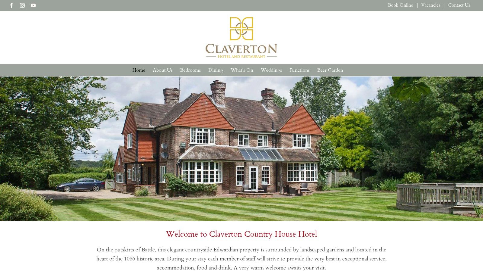 Claverton Country House Hotel, Battle (Bluemans Lane)