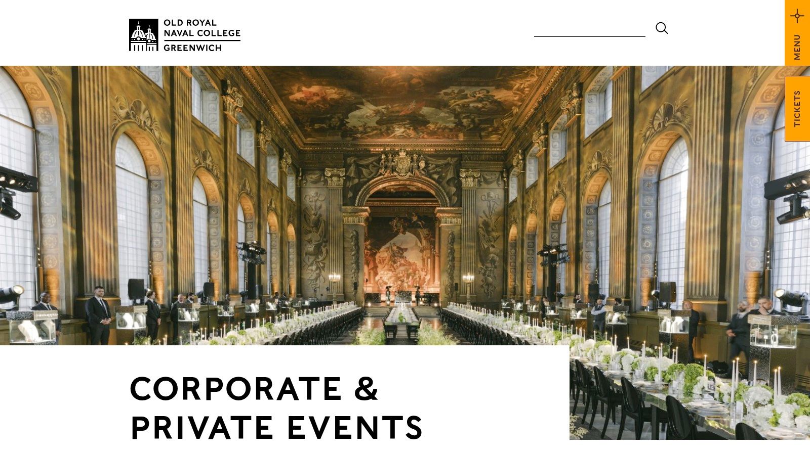 Old Royal Naval College (Painted Hall, Queen Mary Undercroft, Admiral's House)