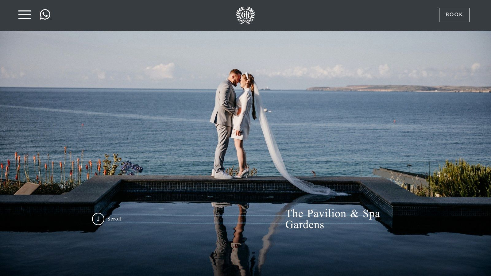 Carbis Bay Estate – Pavilion & Spa Gardens, St Ives, Cornwall